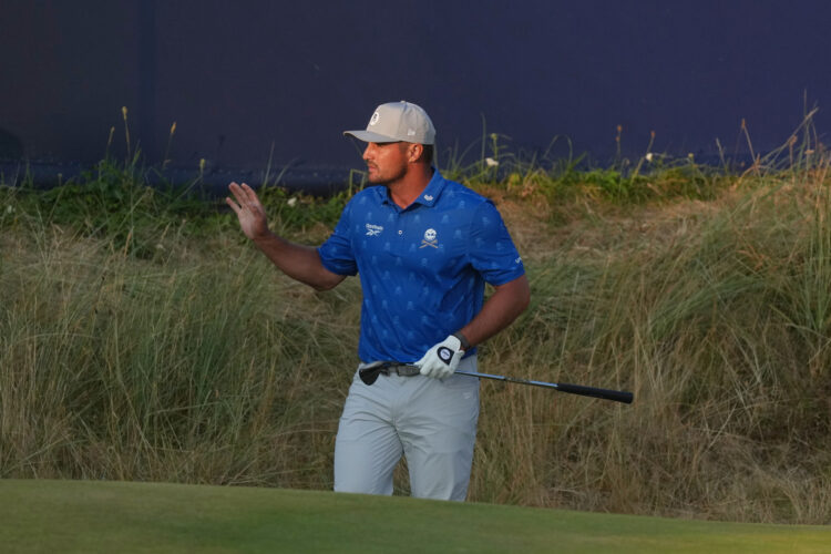 DeChambeau penalized 2 shots at British Open after Herbert and Burns shoot 62s in wild 2nd round
